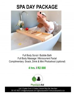 Spa day pack Spa Voucher | Gift Idea